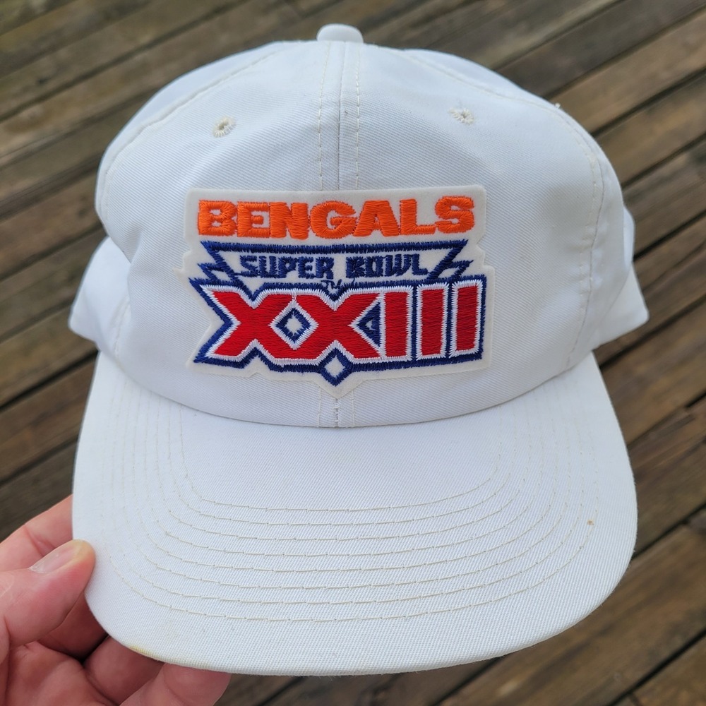 Vintage Cincinnati Bengals Sports Specialties Super Bowl 23 The Twill Hat 80's